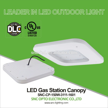 Hot selling in usa SNC 150w DLC UL cUL approval LED canopy gas station light petrol station light